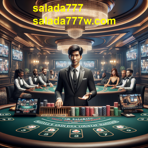 A Experiência Imersiva do Casino ao Vivo no Salada777